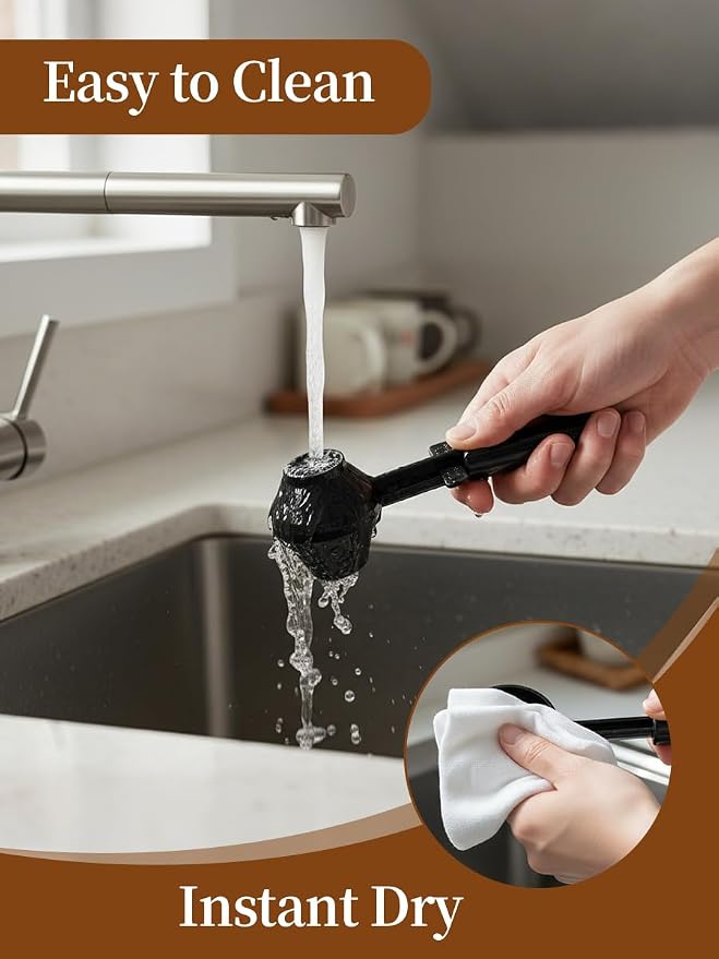 Coffee Scoop & Funnel for Ground Coffee Reusable K Cup Refiller, Barista - Image 3