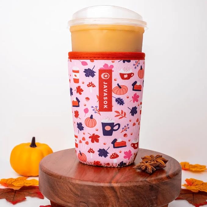 Sok It JavaSok Iced Coffee & Cold Soda Insulated Neoprene Cup Sleeve - Image 3