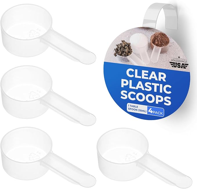 4 Pack Tablespoon Measuring Spoon Set by Houzzkingzusa