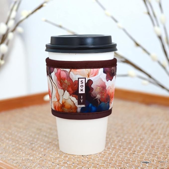 Sok It HotSok Coffee & Tea Reusable Insulated Neoprene Cup Sleeve - Image 3