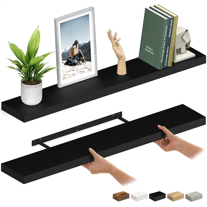 Ballucci Floating Shelves for Wall, by Ballucci