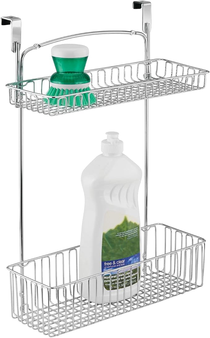 mDesign Over Cabinet Kitchen Storage Unit - Image 6