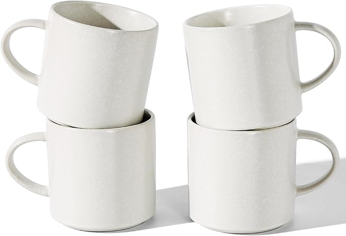famiware Coffee Mugs Set of 4 Nebula 14oz Coffee Mugs, Ceramic Cup Set by Famiware