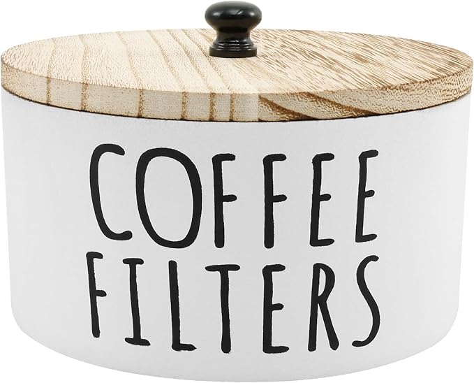 Coffee Filter Holder Coffee Filter Storage Container by Unknown