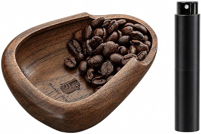 Coffee Bean Dosing Cup & RDT Spray Bottle Set by MIGAKUHOME