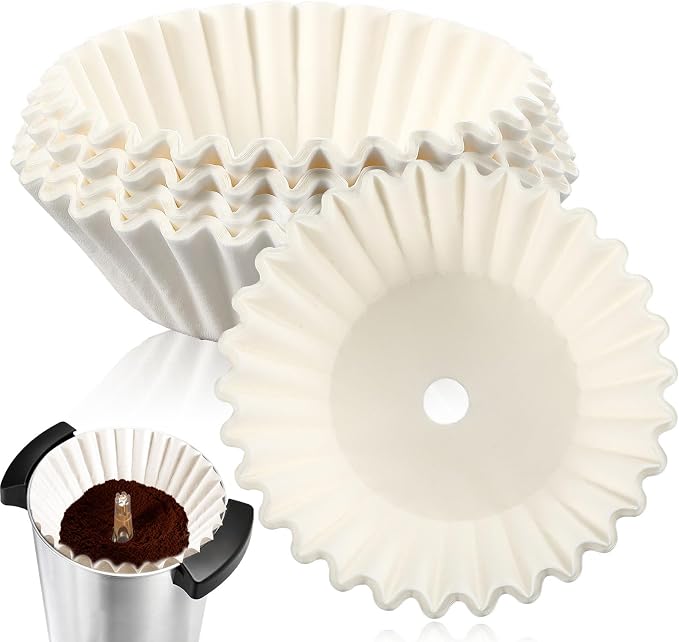 Feifeiya 100 Pcs Pre-punched Holes Coffee Filters by Feifeiya