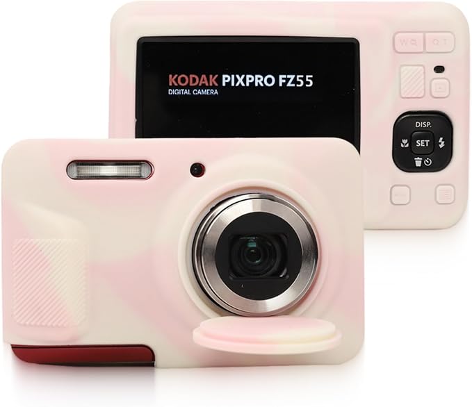 Camera Case for Kodak PIXPRO FZ55 Digital Case Silicone PIXPRO FZ55 Accessories by Unknown