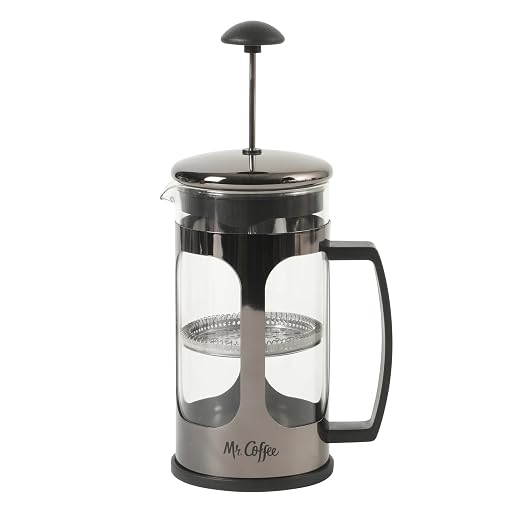Mr. Coffee Daily Brew French Press Coffee Maker, 30-Ounce Glass Carafe - Image 7