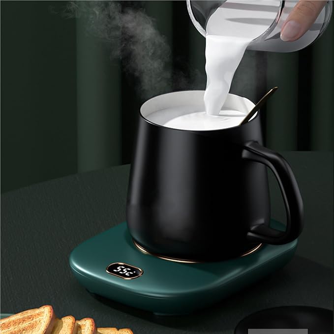 Mug Warmer Cordless, Cup Warmer, 3-Level Mug Heater Waterproof Cordless USB - Image 7