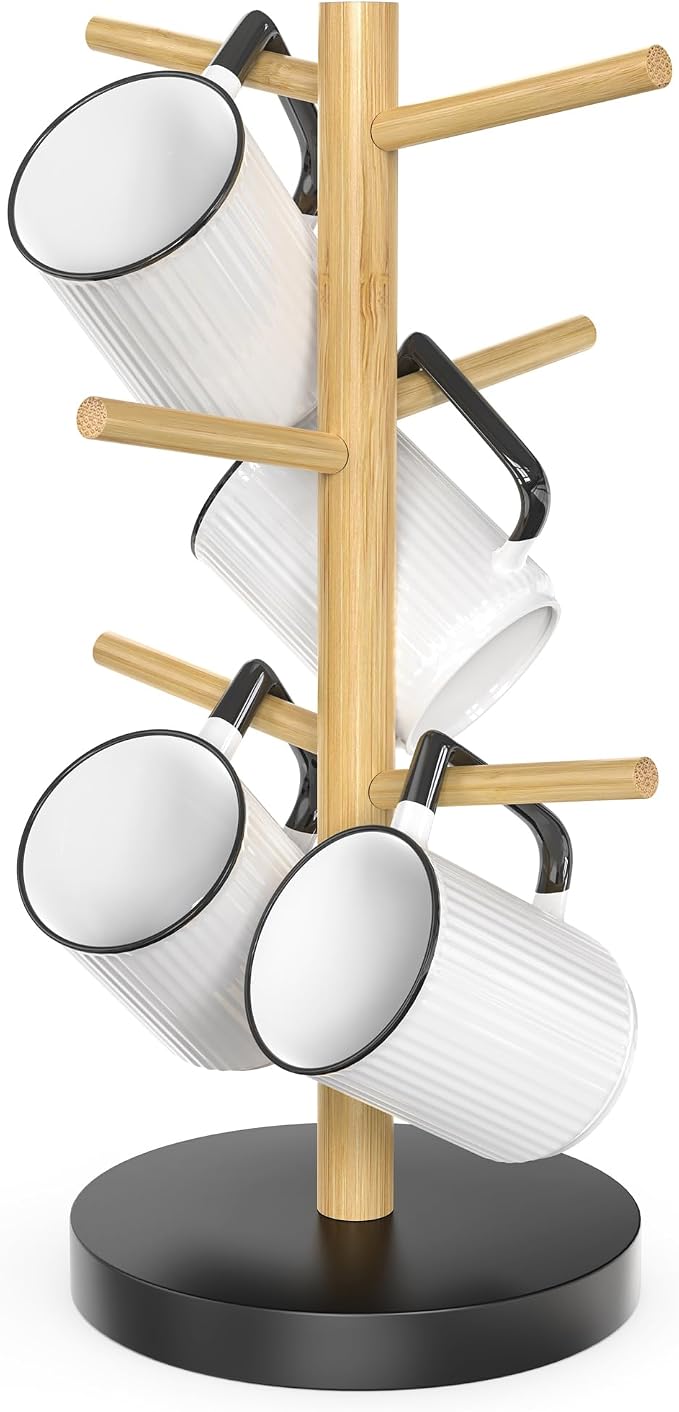 Wisuce Bamboo Mug Holder by Wisuce