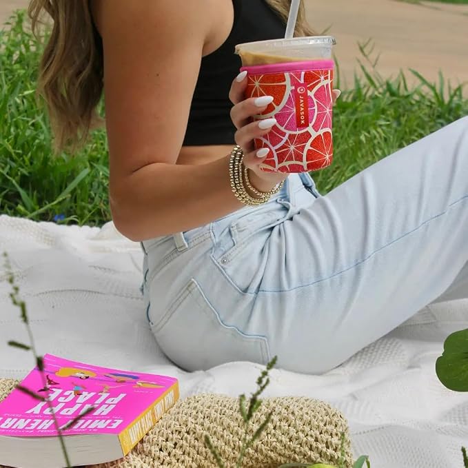 Sok It JavaSok Iced Coffee & Cold Soda Insulated Neoprene Cup Sleeve - Image 2