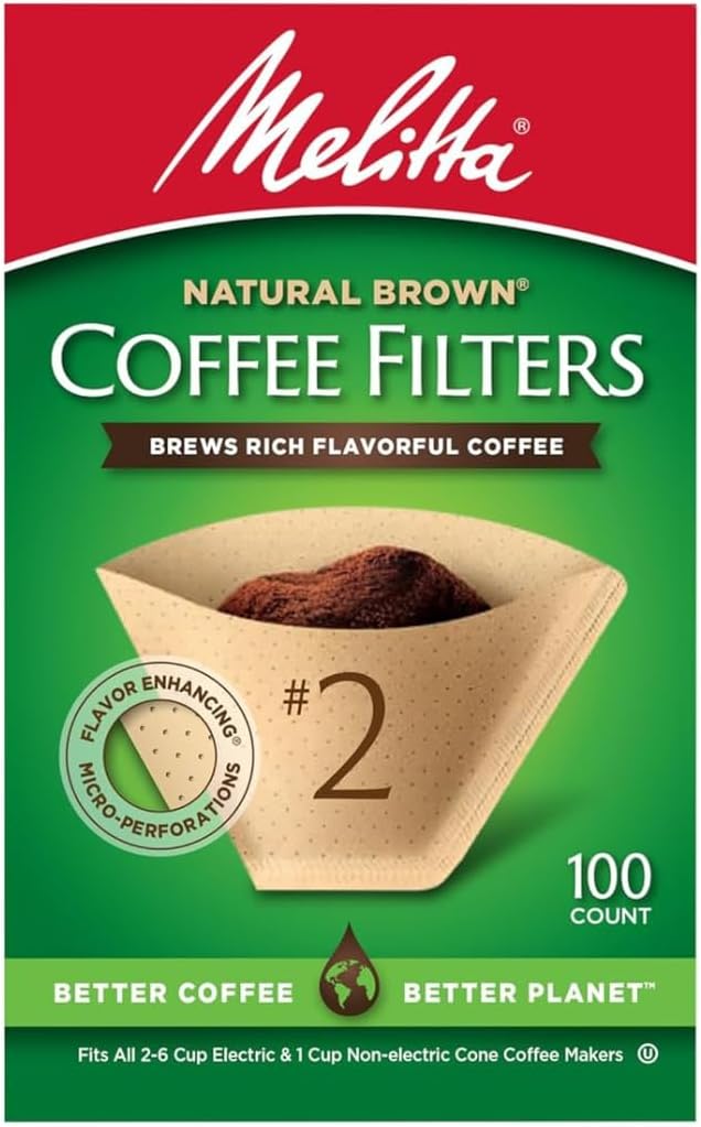 Melitta #2 Unbleached Coffee Filters, Natural Brown, Flavor Enhancing Coffee - Image 10
