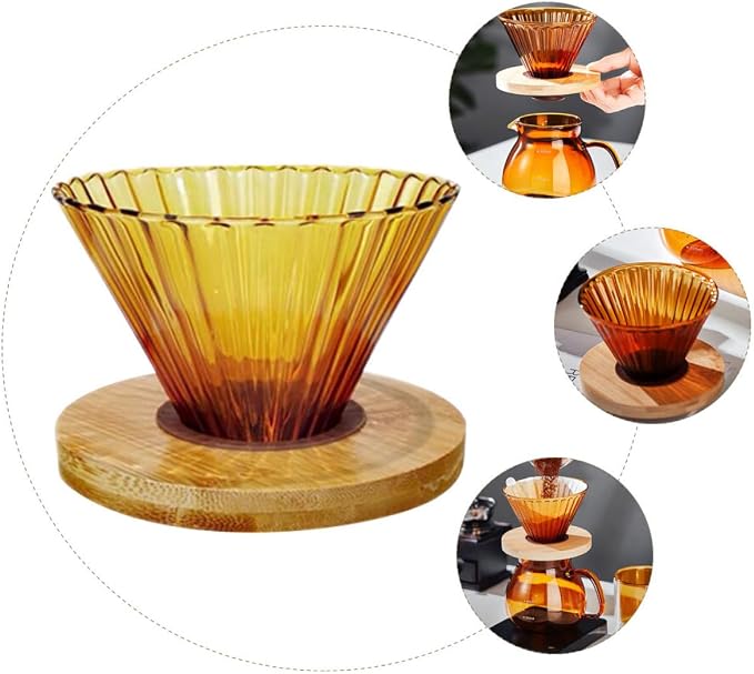 Uonlytech High Borosilicate Glass Coffee Funnel - Image 3