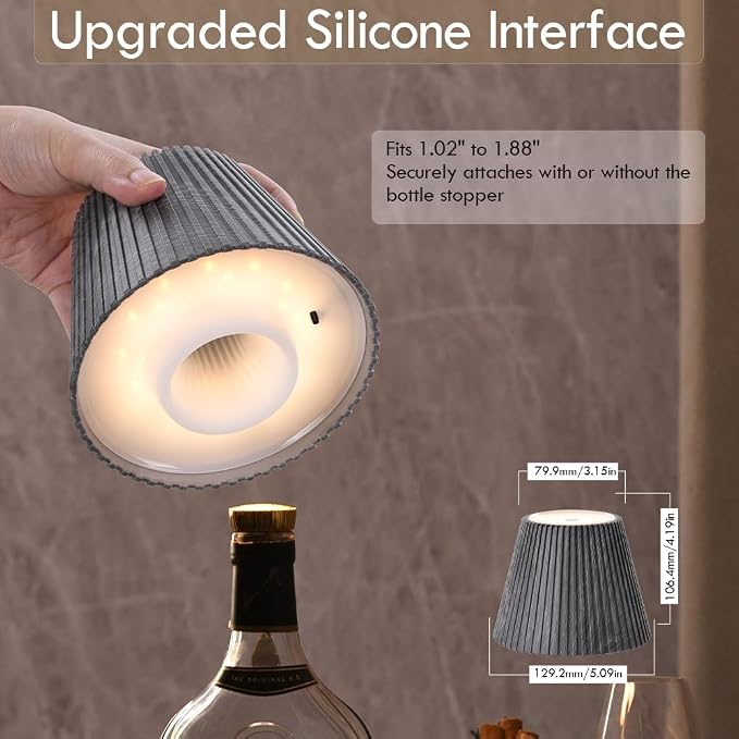 WILIT Wireless Bottle Lamp Shades - Image 6