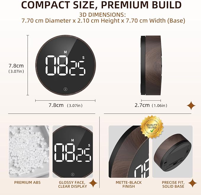 VOCOO Digital Kitchen Timer - Image 7