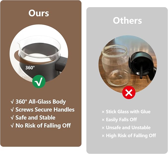 12-Cup Glass Carafe for Ninja Coffee Maker - Image 5