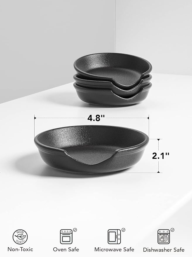 LE TAUCI Ceramic Spoon Rest, 4.8 Inch Spoon Rest - Image 7