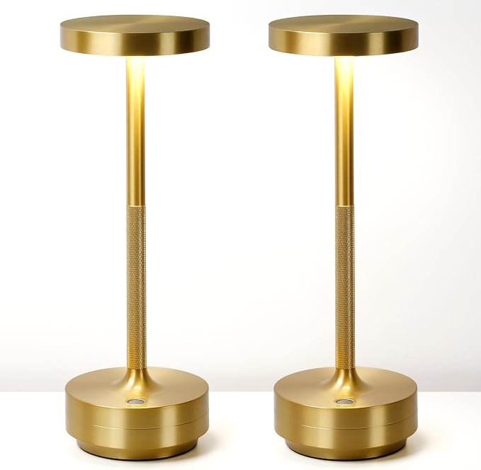 LED Cordless Table Lamp - 5000mAh Rechargeable Battery Operated Outdoor by SHANGCAI