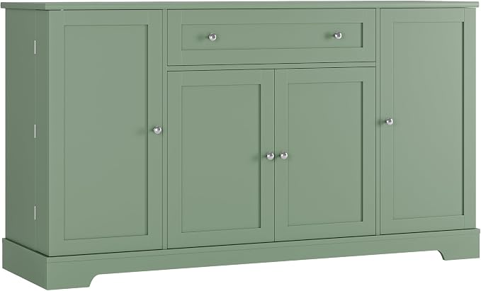 HITHOS 54" Buffet Cabinet with Storage, Modern Kitchen Buffet Sideboard with - Image 7