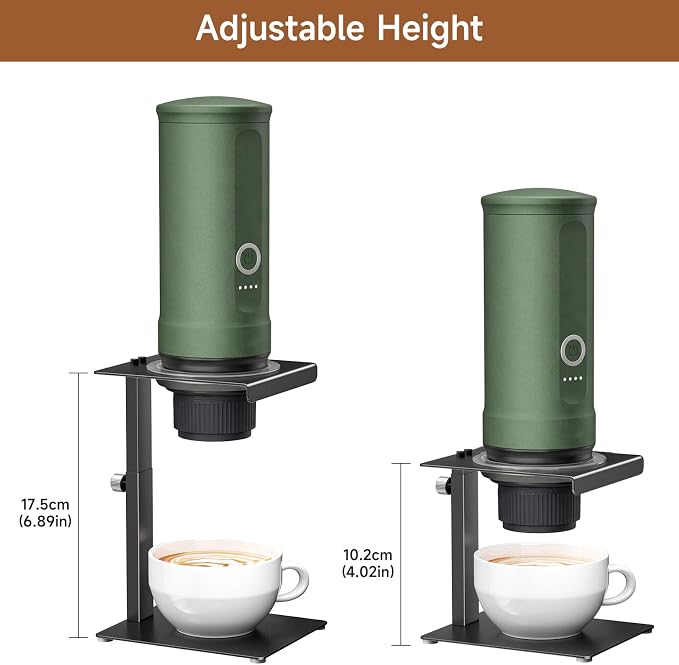 Portable Coffee Maker Stand, Adjustable-height Pour Over Dripper Stand - Image 4