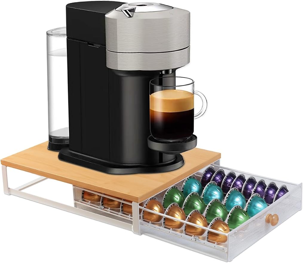 Sedegn Coffee Pod Holder Drawer Organizer Capsules Storage Organizer by sedegnhome