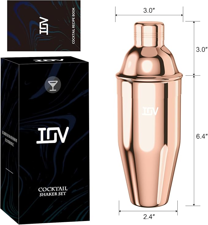 IOV Cocktail Shaker, 24 oz Martini Shaker, Drink Mixer - Image 3