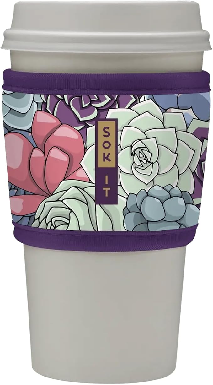 Sok It HotSok Coffee & Tea Reusable Insulated Neoprene Cup Sleeve by SokIt