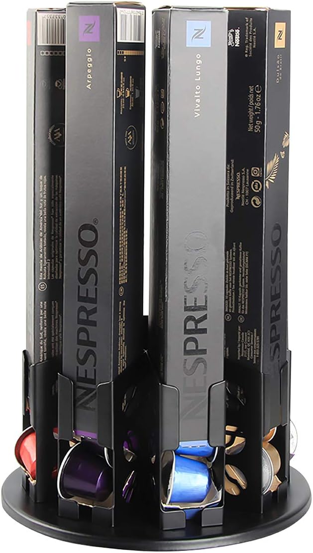 FlagShip Nespresso Pod Holders Storage Carousel Coffee Nespresso Original Line by FlagShip