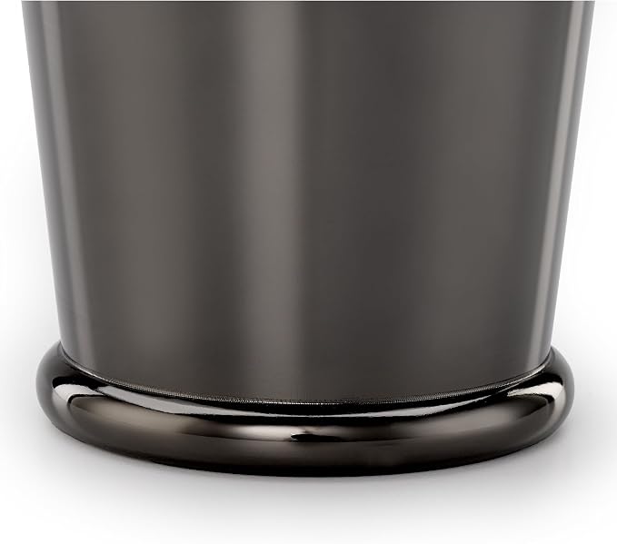 Barfly Cocktail Shaker with Weighted Bottom, Deluxe 18 oz, Gunmetal Black - Image 4
