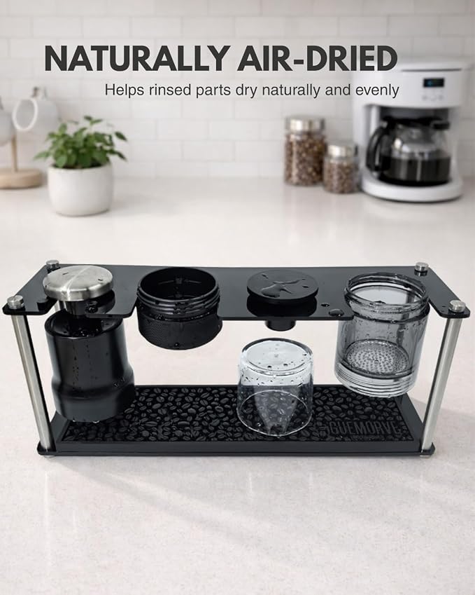 Drying Rack Compatible with OXO Brew Rapid Brewer, Countertop Coffee Brewer - Image 5