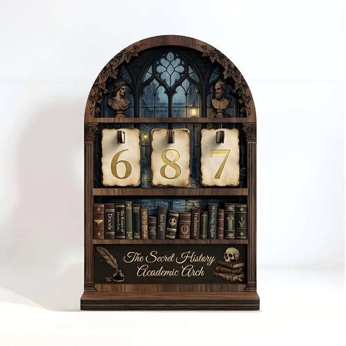 Personalized Book Read Tracker, Wooden Books Read This Year Counter, Reading by Unknown