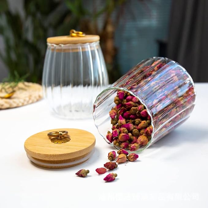 Viovian 22 OZ Glass Storage Jar - Image 8