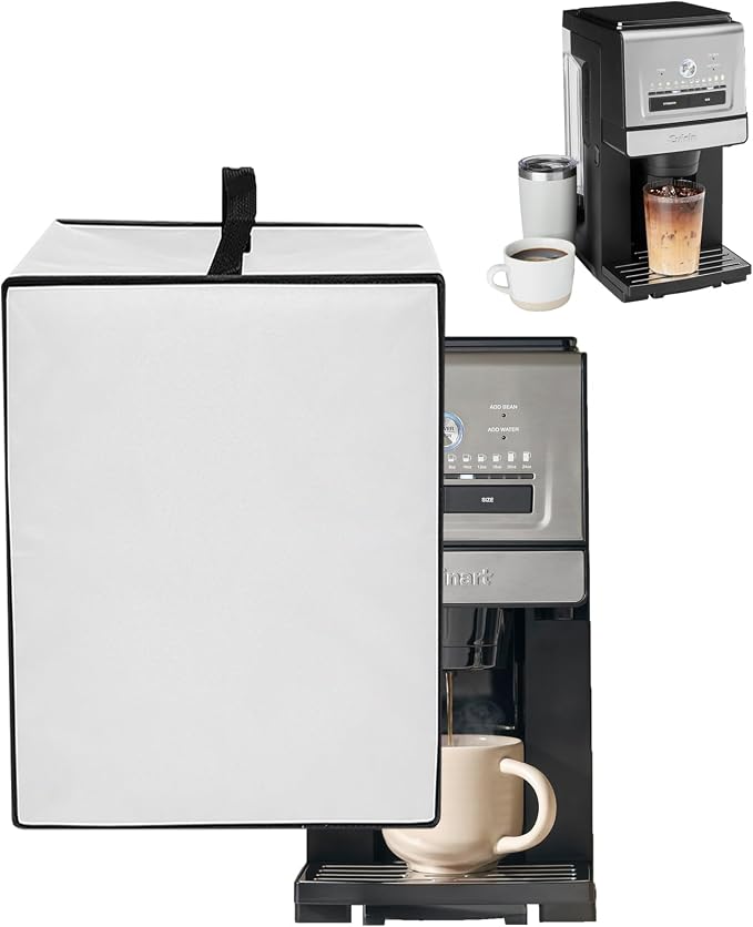 Dust Cover for Cuisinart Coffee Maker Heavy Duty Heat-Resistant, Waterproof by Unknown