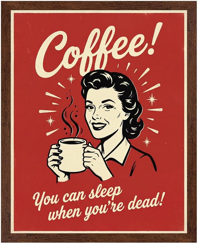 Lawrence Williams Designs Coffee Humor Poster by LawrenceWilliamsDesigns
