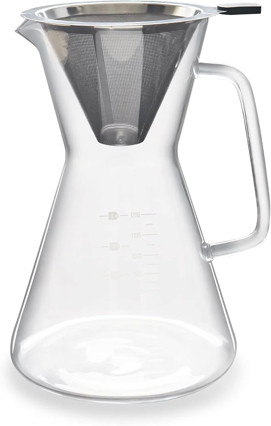 The London Sip Pour Over Coffee Maker Set, Includes Stainless Steel Gooseneck - Image 3