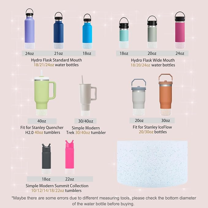 WORBSS Glitter Silicone Boot Sleeve - Image 4