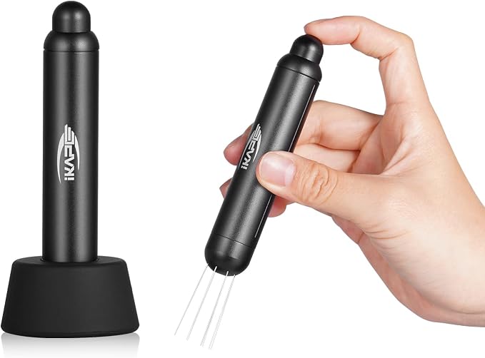 IKAPE Retractable Coffee WDT Tool, One-Press Release Espresso Stirrer by IKAPE