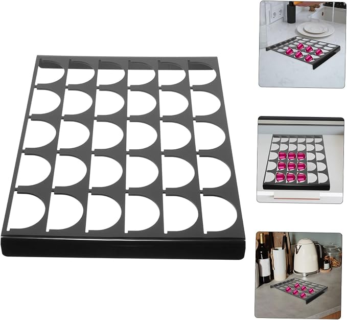 30grids Coffee Capsule Rack Acrylic Multi Organizer - Image 6