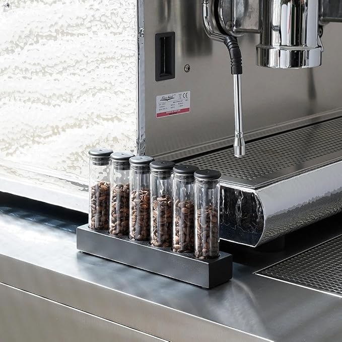 watchget Coffee Bean Container 6PCS Coffee Bean Cellars Tubes Single Dose - Image 7