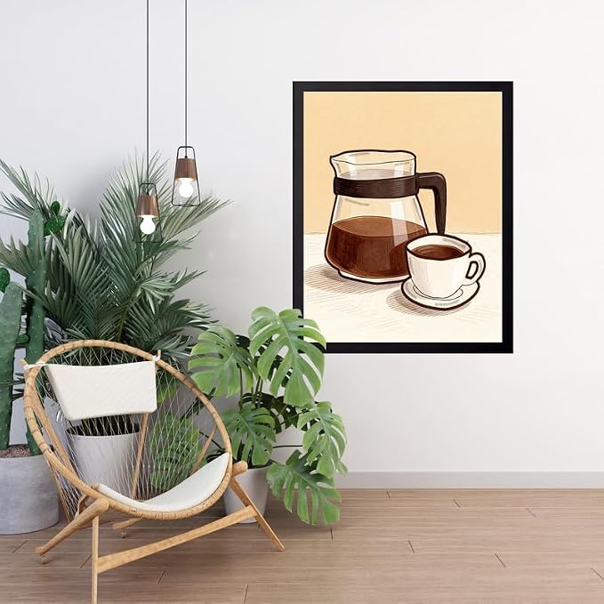 Lawrence Williams Designs Coffee Carafe and Cup Poster - Image 6