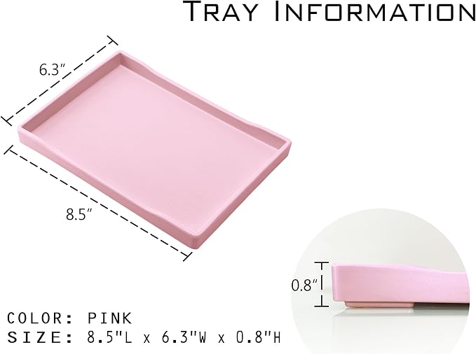 Small Pink Mini Serving Tray | for Serving Accessory, Perfume or Display Use. - Image 6