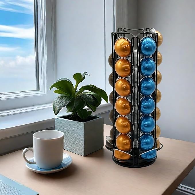 Miuly Coffee Capsule Holder For Nespresso Vertuoline, Coffee Capsule Stands - Image 5