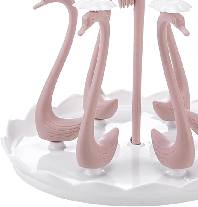 Rotatable Swan Cup Holder, Coffee Tree Mug Holder Drying Drain Holder Cup - Image 8