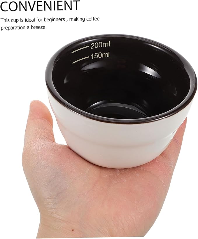 STOBOK Coffee Bean Dosage Cup Espresso Grounds Measure Scoop Cupping Dish - Image 4