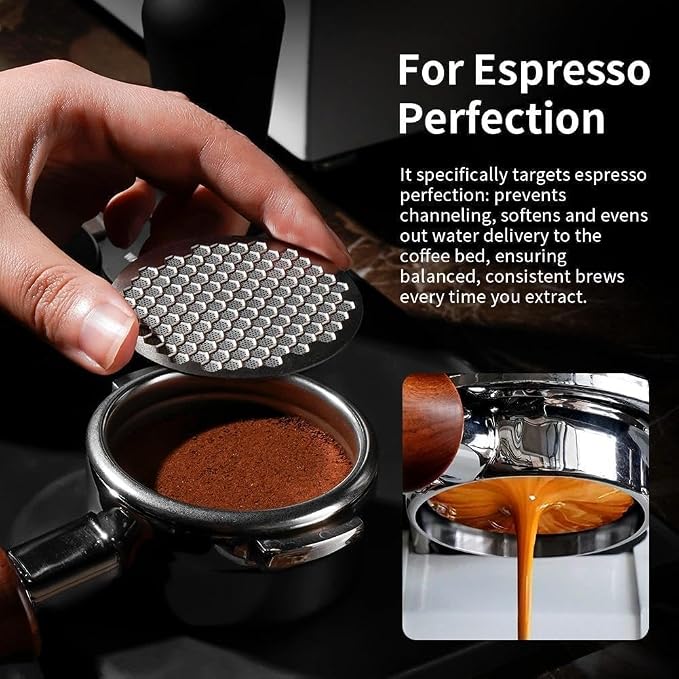 watchget 58.35mm Espresso Puck Screen Reusable Mesh Coffee Filter 0.7mm - Image 6