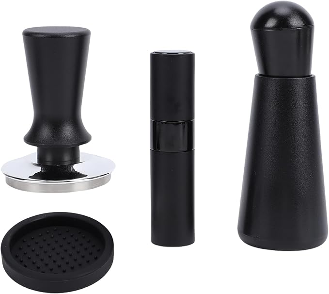4 - Piece Machine Set, with 58mm Tamper Needle Type Distributor Silicone Tamper - Image 5
