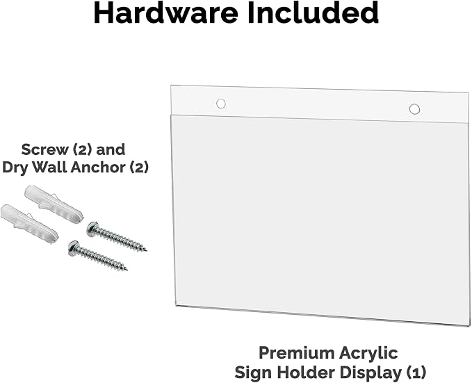Marketing Holders 25 Pack Wall Sign Holder - Image 7
