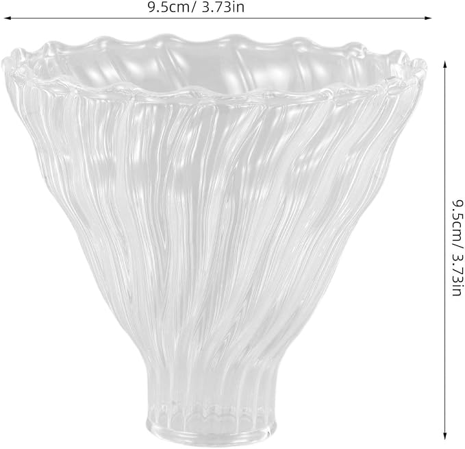 Reusable Spiral Coffee Dripper Filter Funnel Glass 3.7In Precise Filtration - Image 2