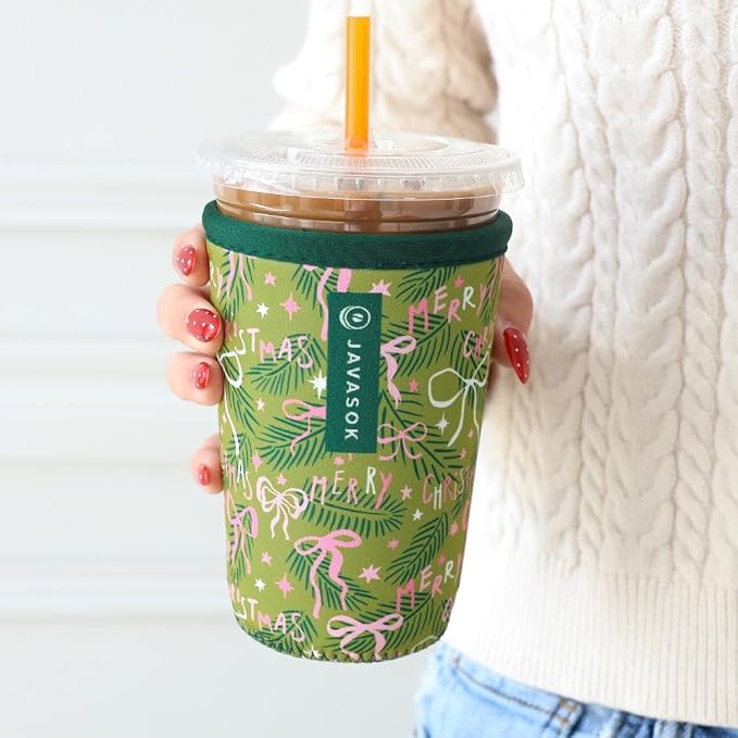 Sok It JavaSok Iced Coffee & Cold Soda Insulated Neoprene Cup Sleeve - Image 4