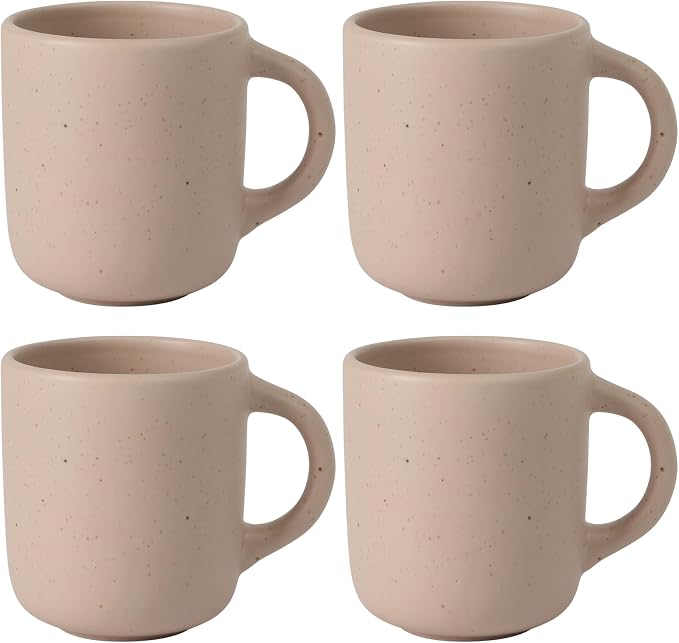 Bloomhouse - Two Time Oprah's Favorite Things Winner - Corsica Clay 4-Piece Mug by Unknown
